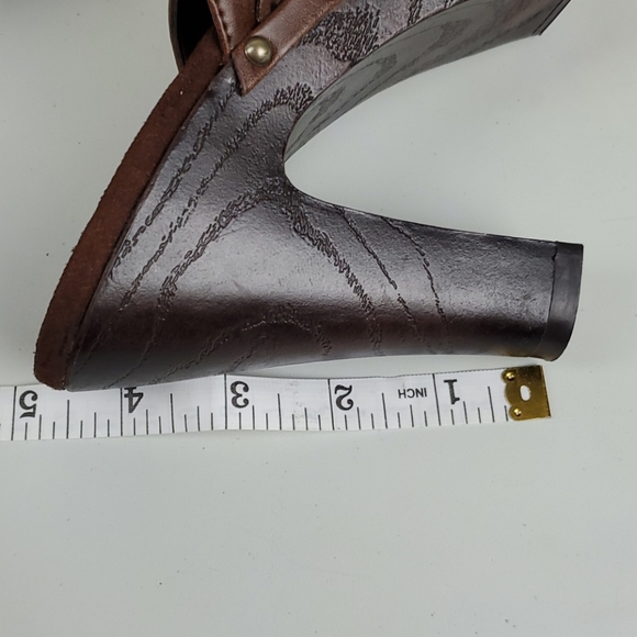 RULE Steve Madden, brown heel plataform - Picture 10 of 12